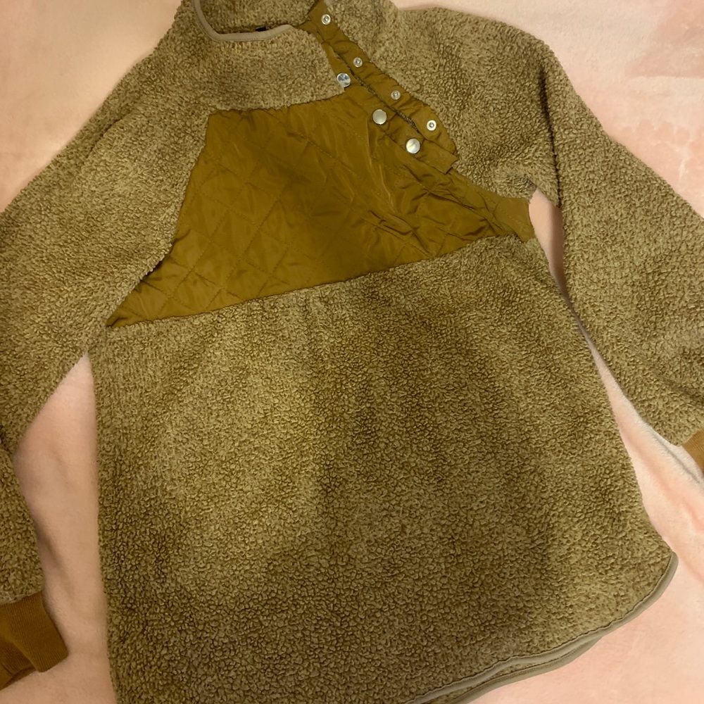 Sherpa pullover